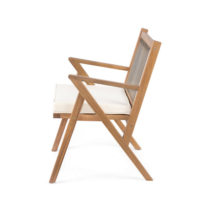 Vorynthae Patio Dining Chair with Cushion (Set of 2)