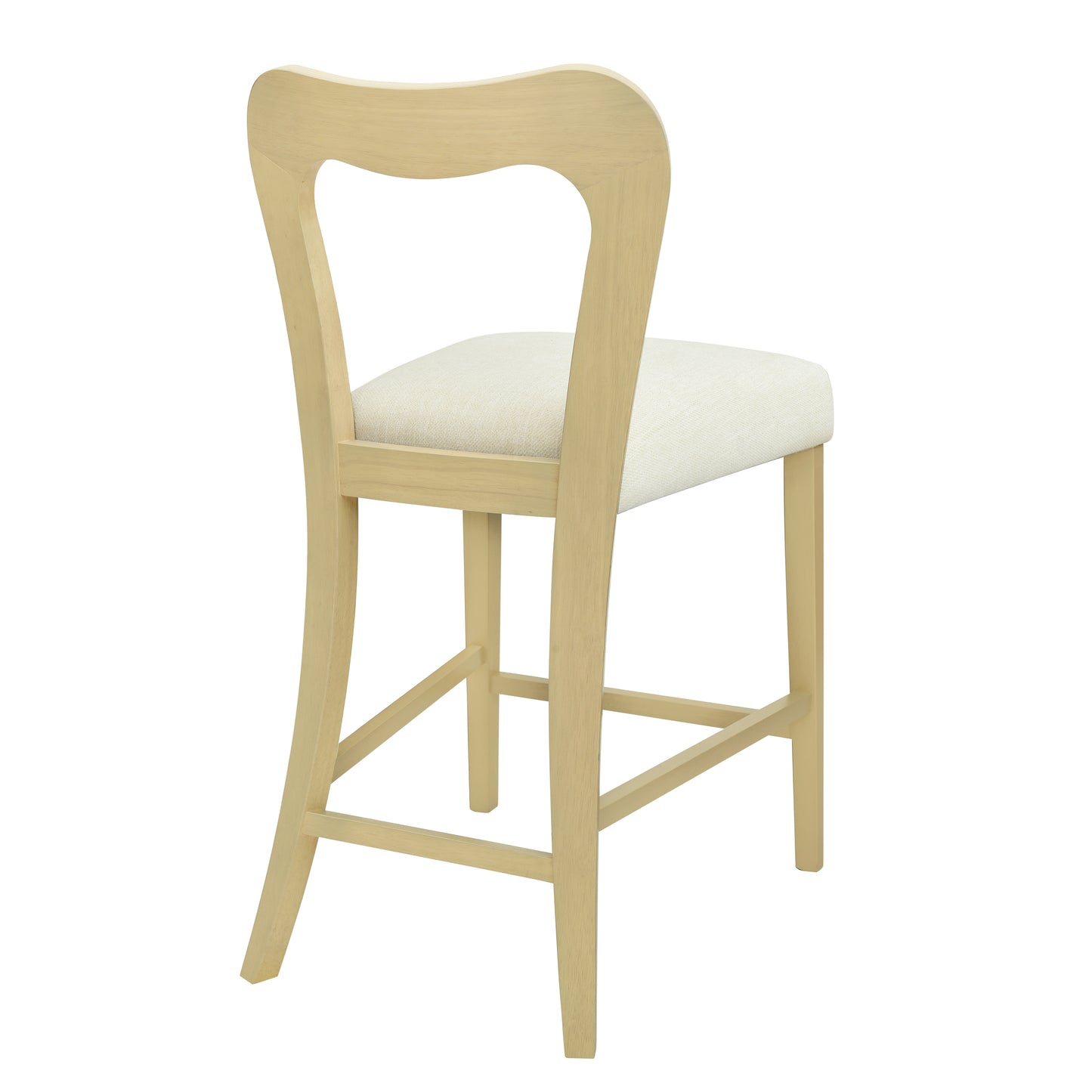 VintParlor 25.5 in. Modern Upholstered Counter Stools,Set of 2