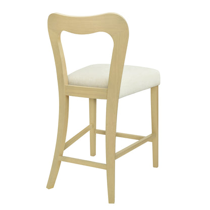 VintParlor 25.5 in. Modern Upholstered Counter Stools,Set of 2