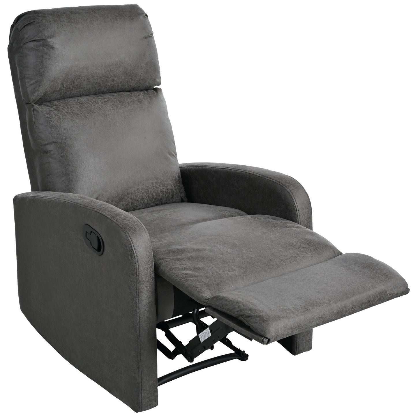Elarra Modern Recliner Manual Recliner Home Theater Manual Recliner Chair with Adjustable Backrest
