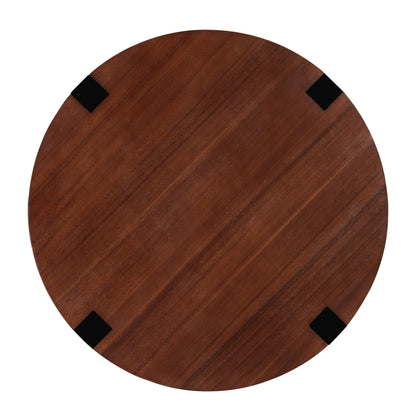 Claremont Patio Furniture Set Acacia Wooden Coffee Table + Side Table