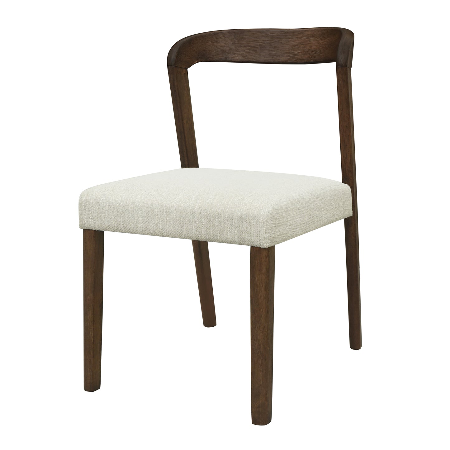 Cavomirium Solid Rubber Wood Dining Chairs,Set of 2