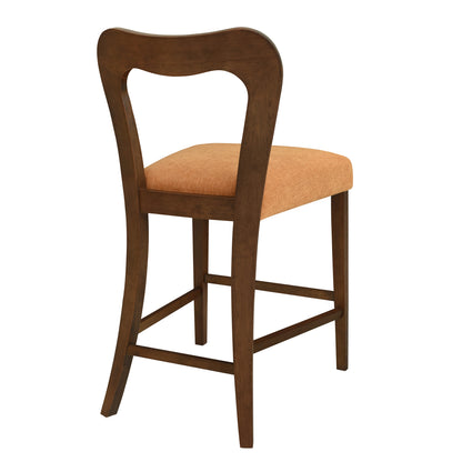 VintParlor 25.5 in. Modern Upholstered Counter Stools,Set of 2