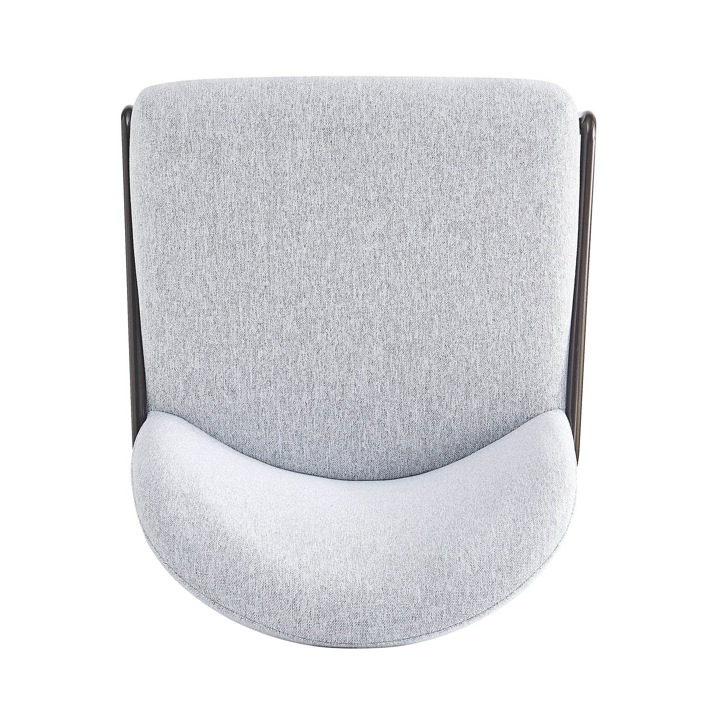 Galence Indoor Metal Upholstered Barstool, Antique Bronze Finish Frame, Set of 2