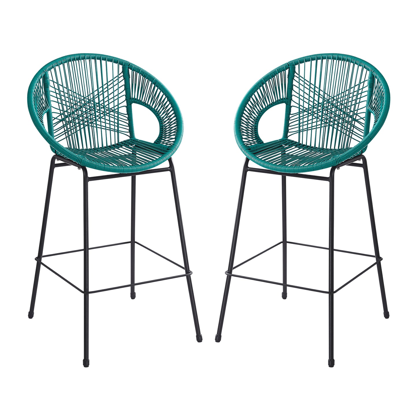 Bernor 28.5 in. Patio Outdoor Bar Stools