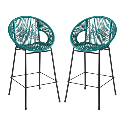 Bernor 28.5 in. Patio Outdoor Bar Stools