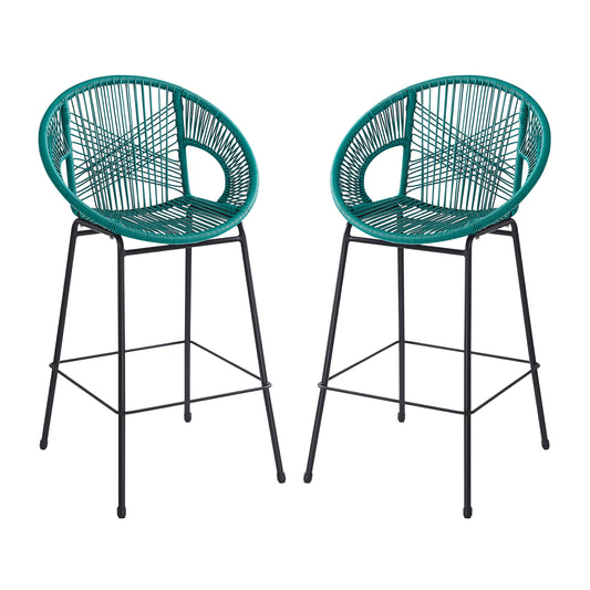 Bernor 28.5 in. Patio Outdoor Bar Stools