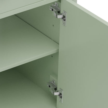 MuKi 31" Bathroom Vanity with Sink, Bathroom Cabinet with Soft Close Doors and Adjustable Shelf