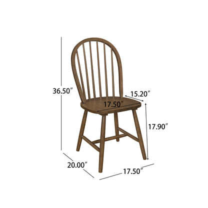 Covelar 36" H Spindle Back Chair (Set of 2)