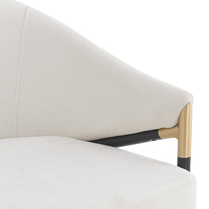 Zayana 26" Seat Height, Modern Bar Stool with Curved Armrests,Set of 2