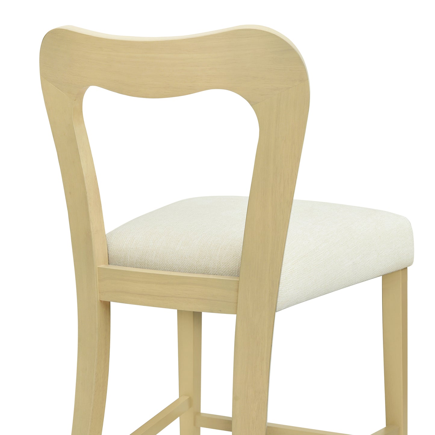 VintParlor 25.5 in. Modern Upholstered Counter Stools,Set of 2