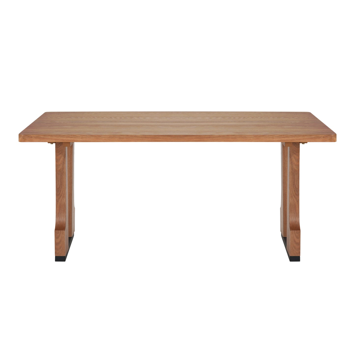 Verenda 63" Rustic Farmhouse Dining Table – Seats 4-6,with Pedestal Base