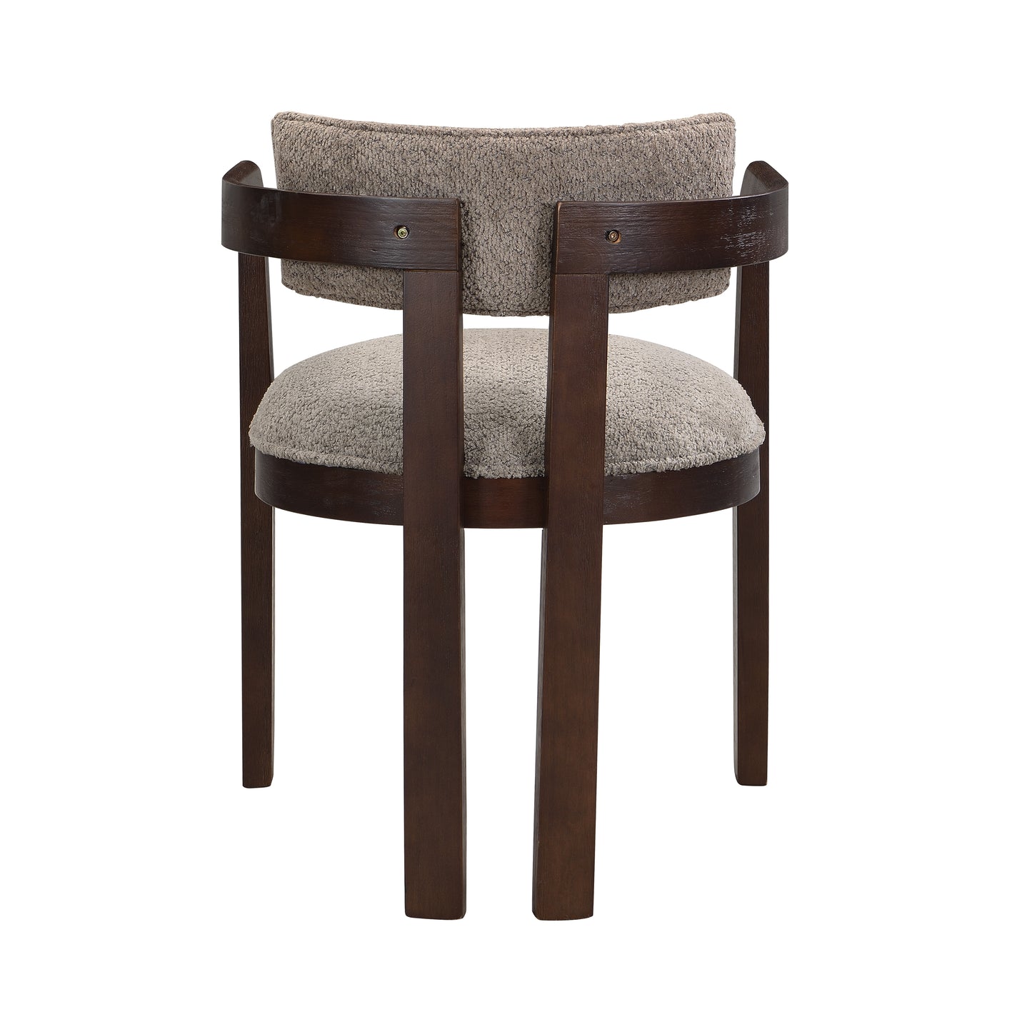 Celestia Modern Upholstered Dining Chairs With Armrest  Set of 2