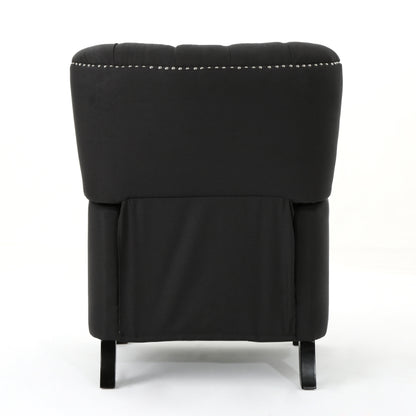 Finnion Modern Fabric Push Back Recliner