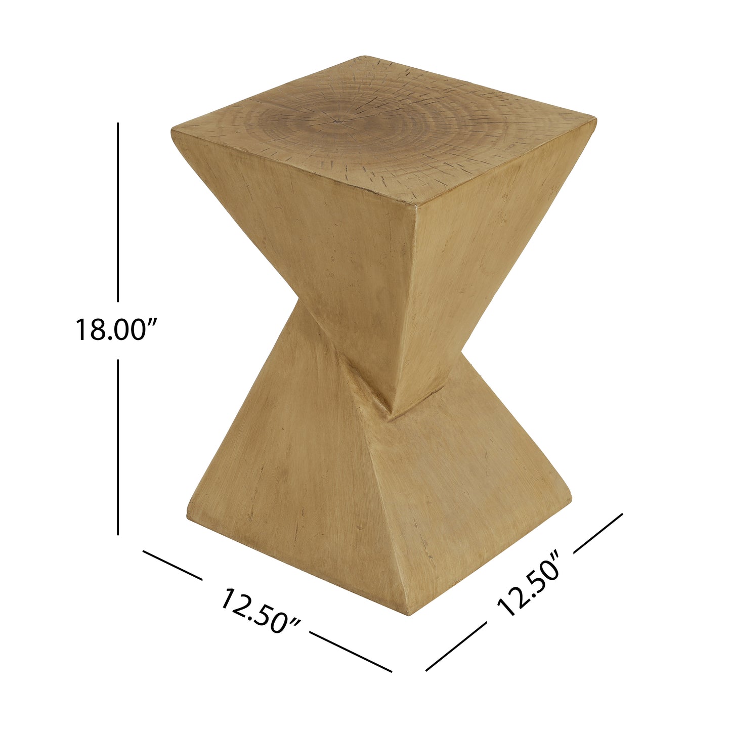 Jerod Indoor Lightweight Concrete Accent Table