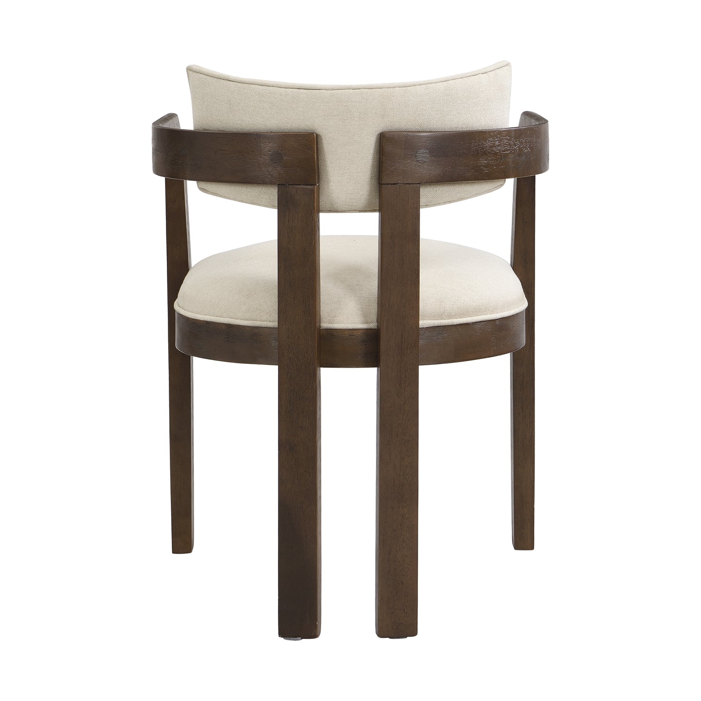 Celestia Modern Upholstered Dining Chairs With Armrest  Set of 2