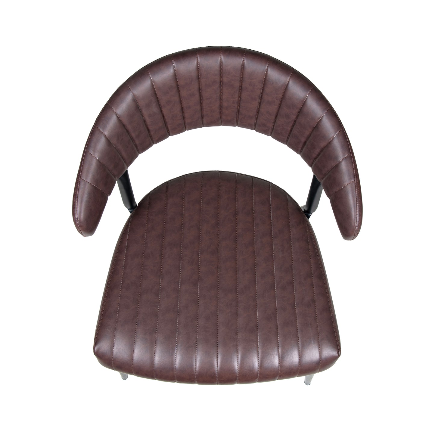 Brama Faux Leather Upholstered Dining Chair (Set of 2)