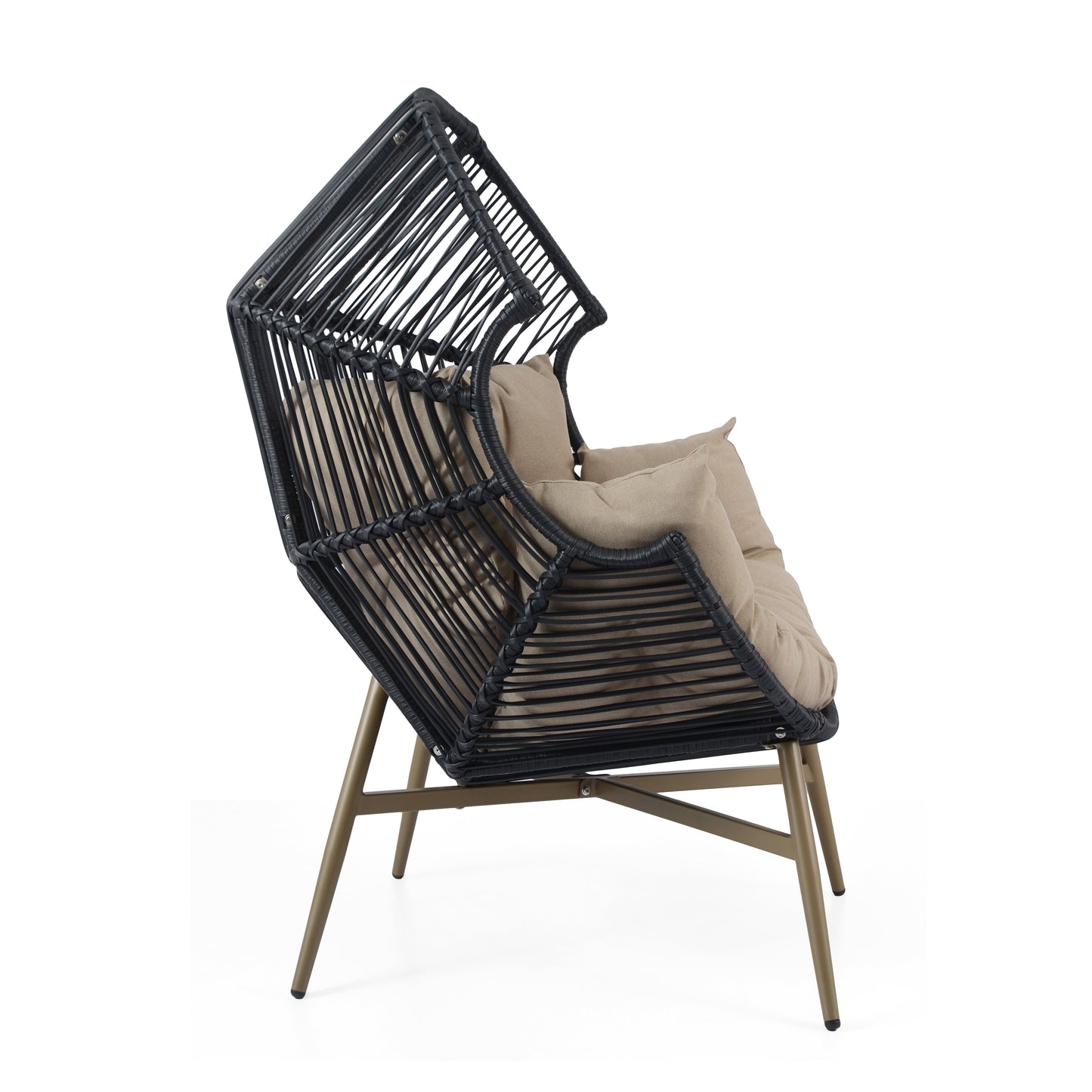 Isidorea Outdoor Wicker Egg Chair Weather-Resistant