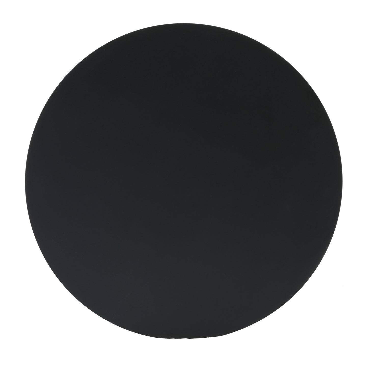 Somatilae Indoor 3-Tier Metal Round Side Table with Sliding Door Cabinet