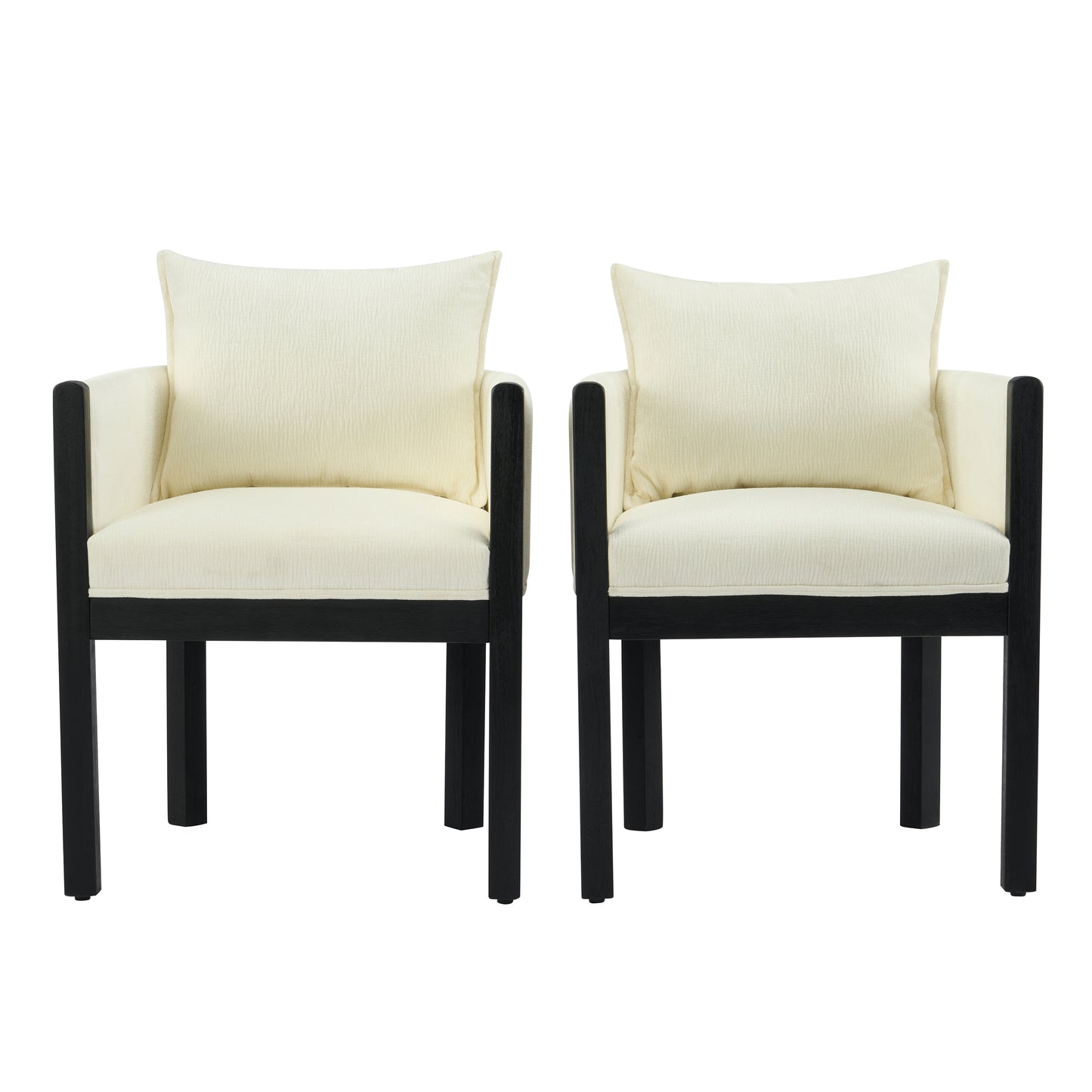 Ulradarisa Linen Upholstered Armchair (Set of 2)
