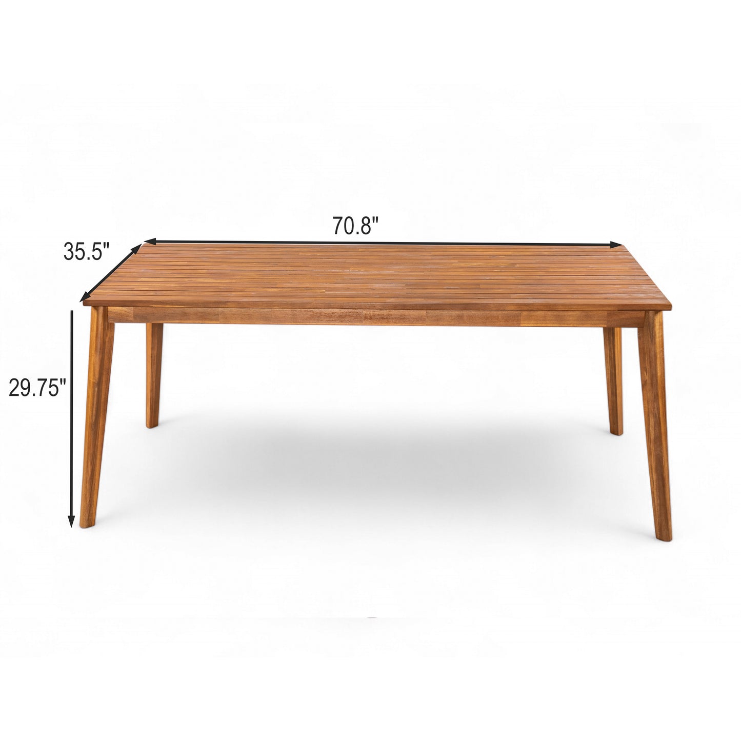 Dorianis Acacia Wood Outdoor Dining Table