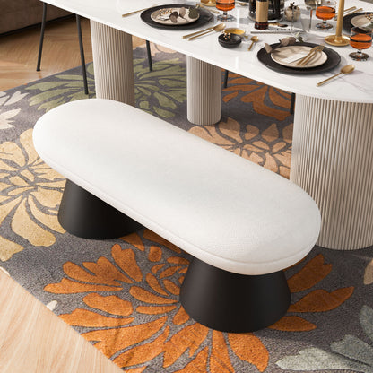 Aegirion Modern Dining Room Upholstered Dining Bench