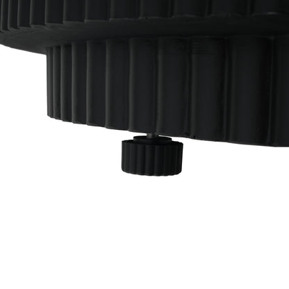 Alarion Outdoor Fire Pit Table Set – 40,000 BTU Propane Fire Pit with Matching Tank Holder