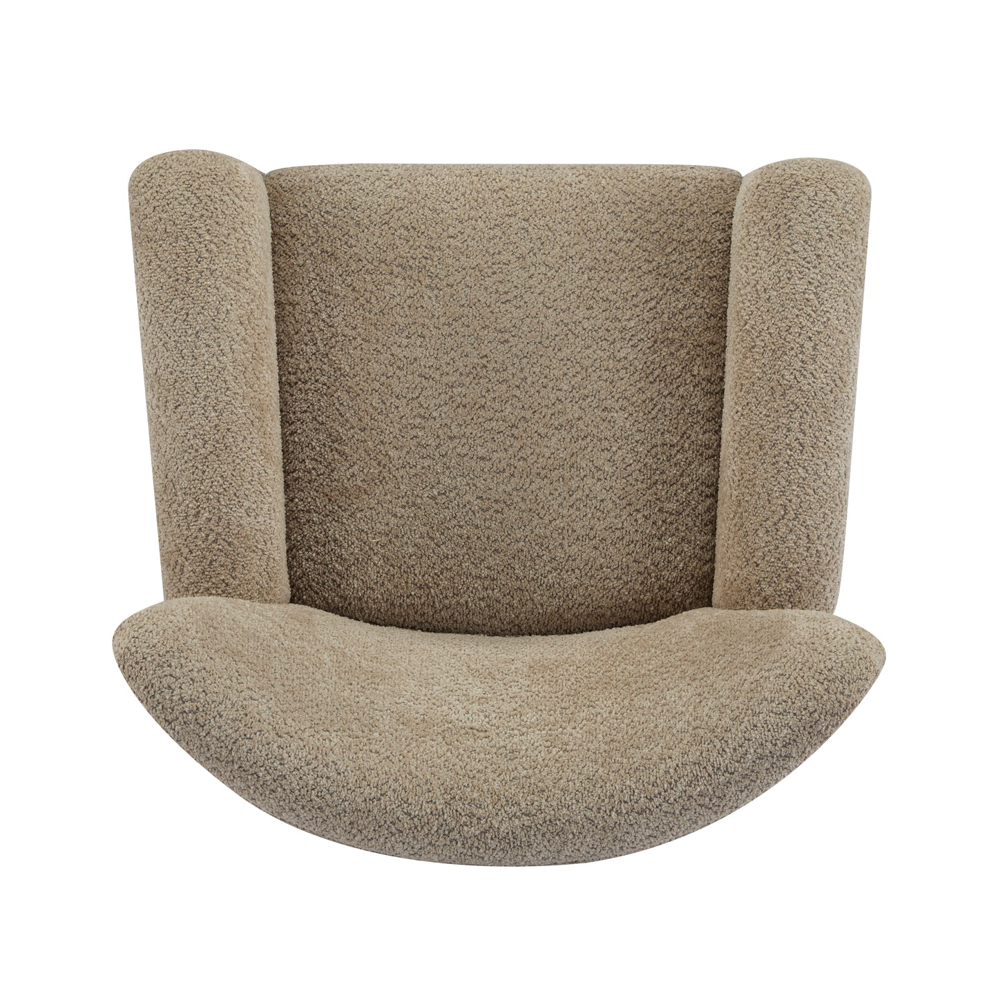 Isorylis Premium Fabric Cozy Wingback Solid Armchair