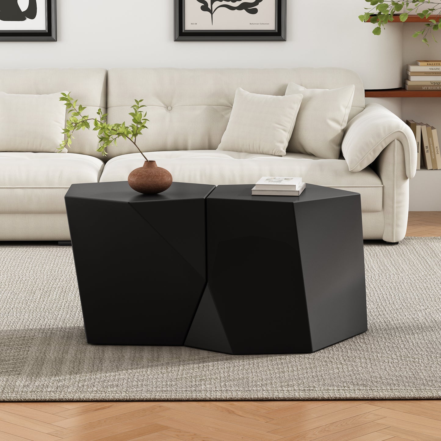 Yarrow Modern MGO Coffee Table Set