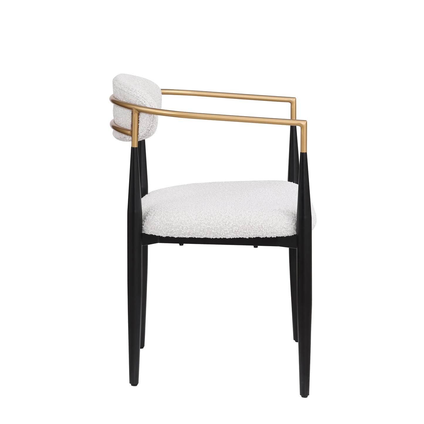Camas Zephyr Indoor Fabric Dining Chair Set of 2
