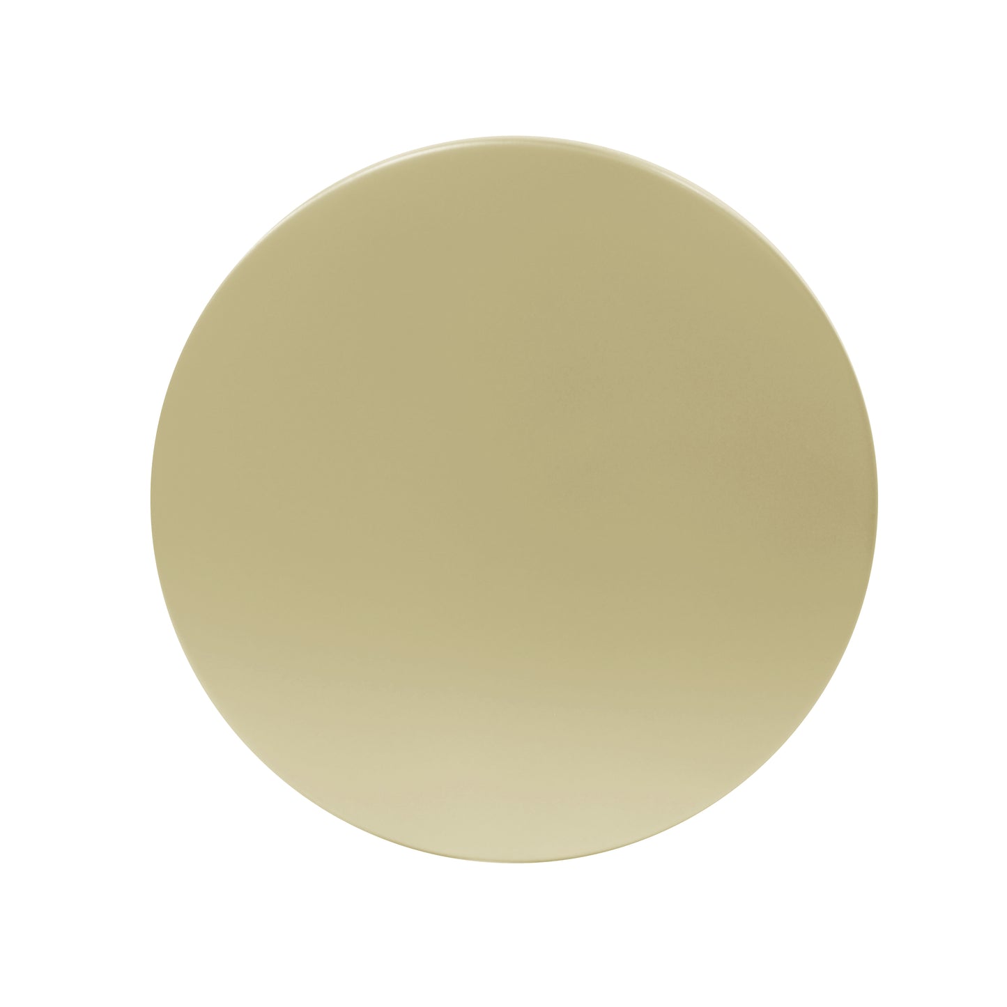 Oberon Golden Round Side Table With Vertical Stripes