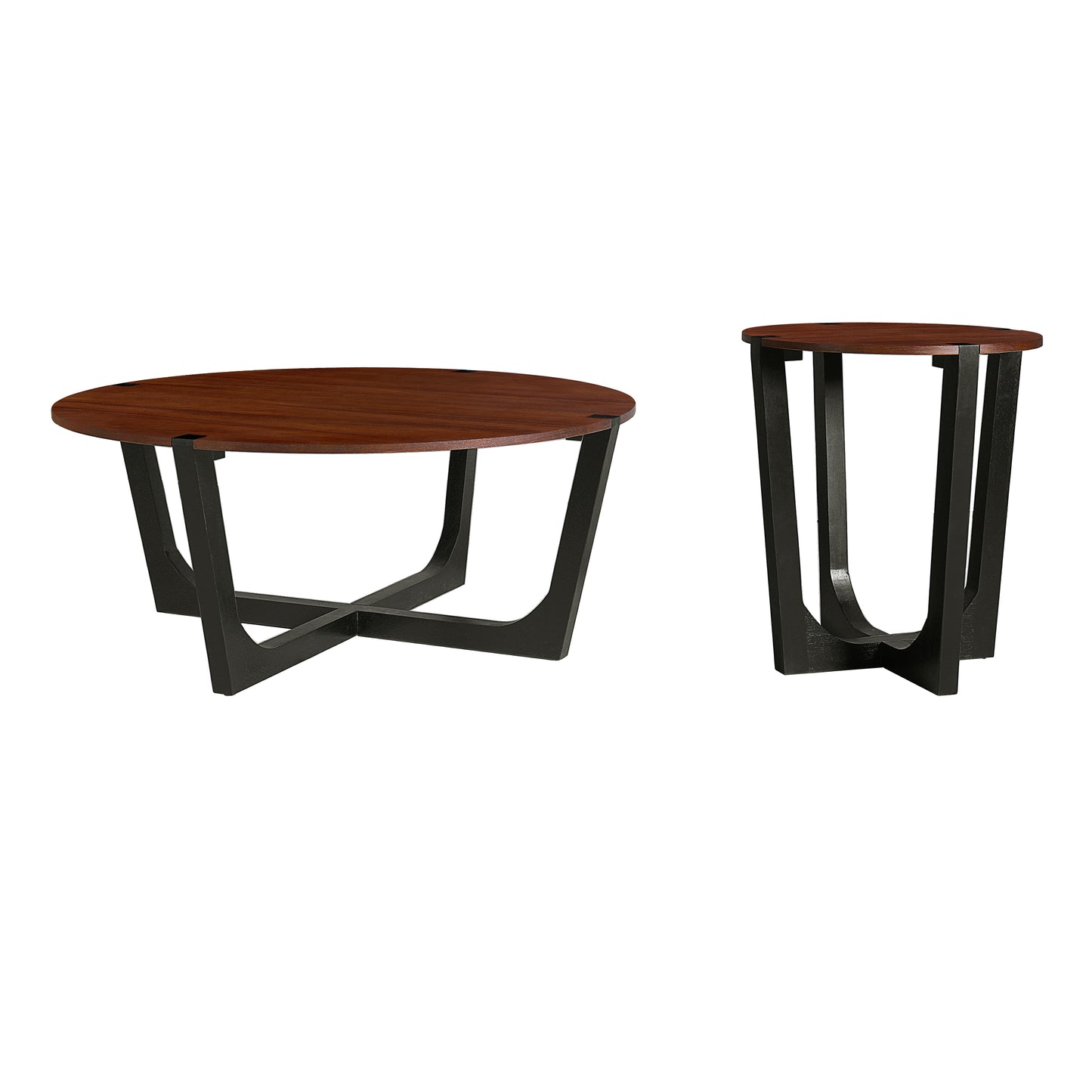 Claremont Patio Furniture Set Acacia Wooden Coffee Table + Side Table