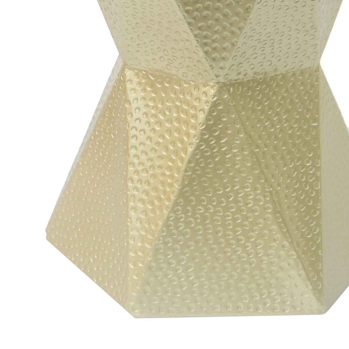 Calliope modern minimalist Hexagon Side Table  designed for indoor and outdoor