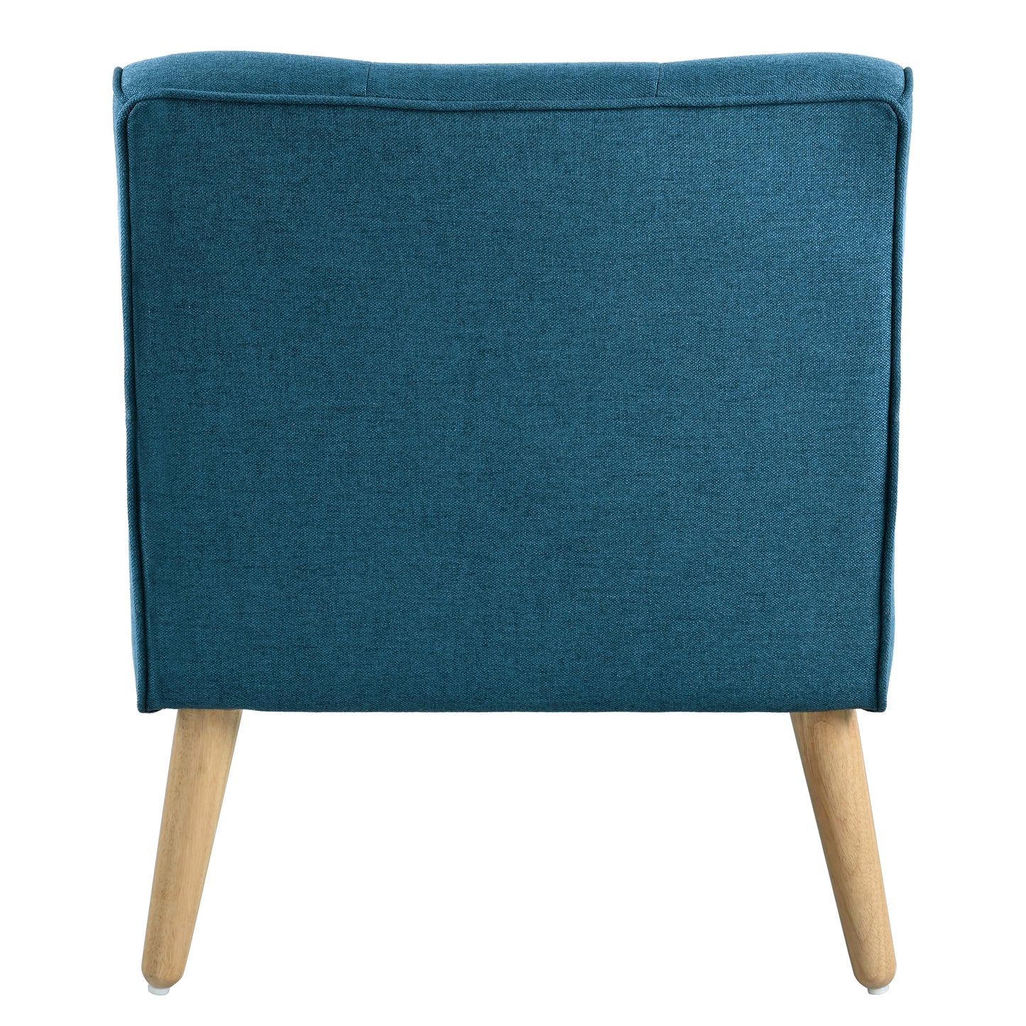 Tapara Mid-Century Modern Armchair - Tufted Fabric Accent Chair.