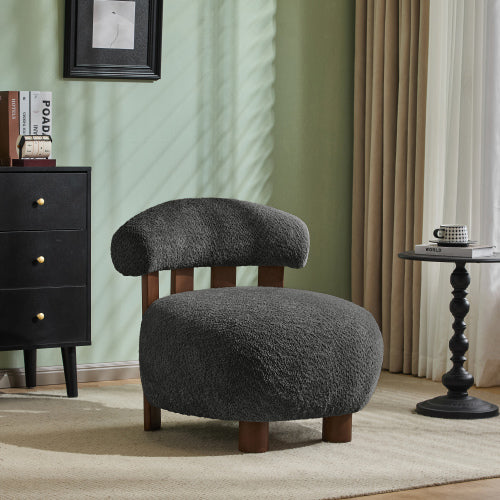 Kesena Modern Bouble Fabric Accent Chair