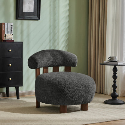 Kesena Modern Bouble Fabric Accent Chair