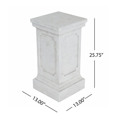 Reed 25.75'' H Classic Square Flower Stand, Pedestal