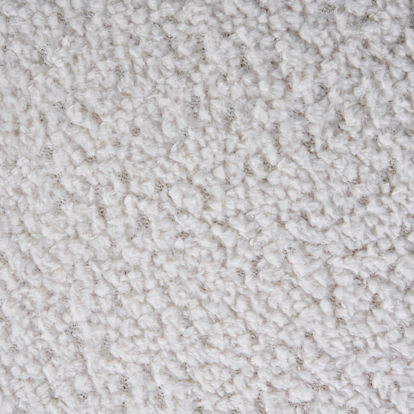 Elowen Dining Chair Set of 2, Plush Boucle Fabric Upholstered Chairs with Curved Wooden Legs, Beige & Brown, 300lbs Capacity