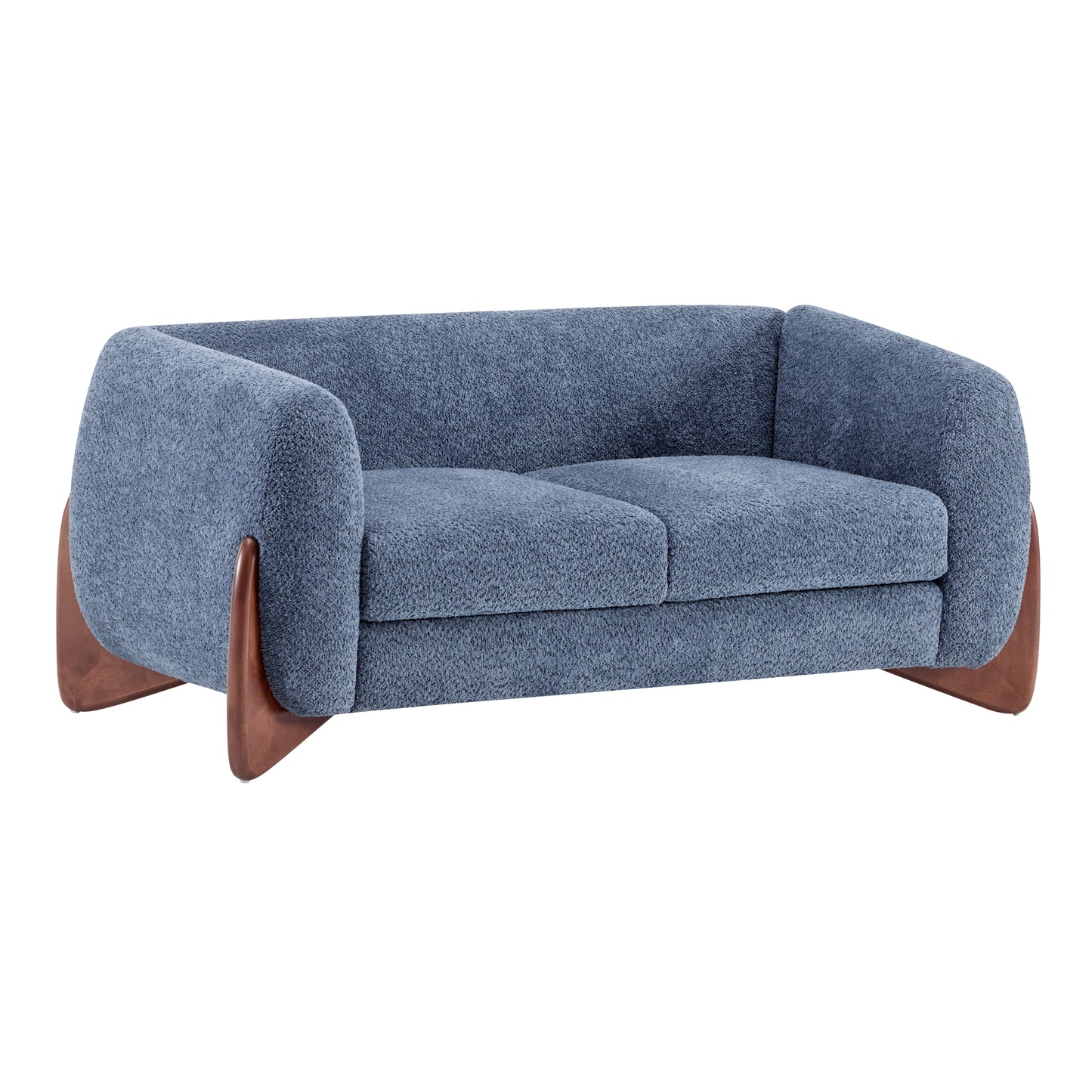 Amberlyn Modern Upholstered Loveseat