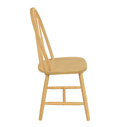 Covelar 36" H Spindle Back Chair (Set of 2)