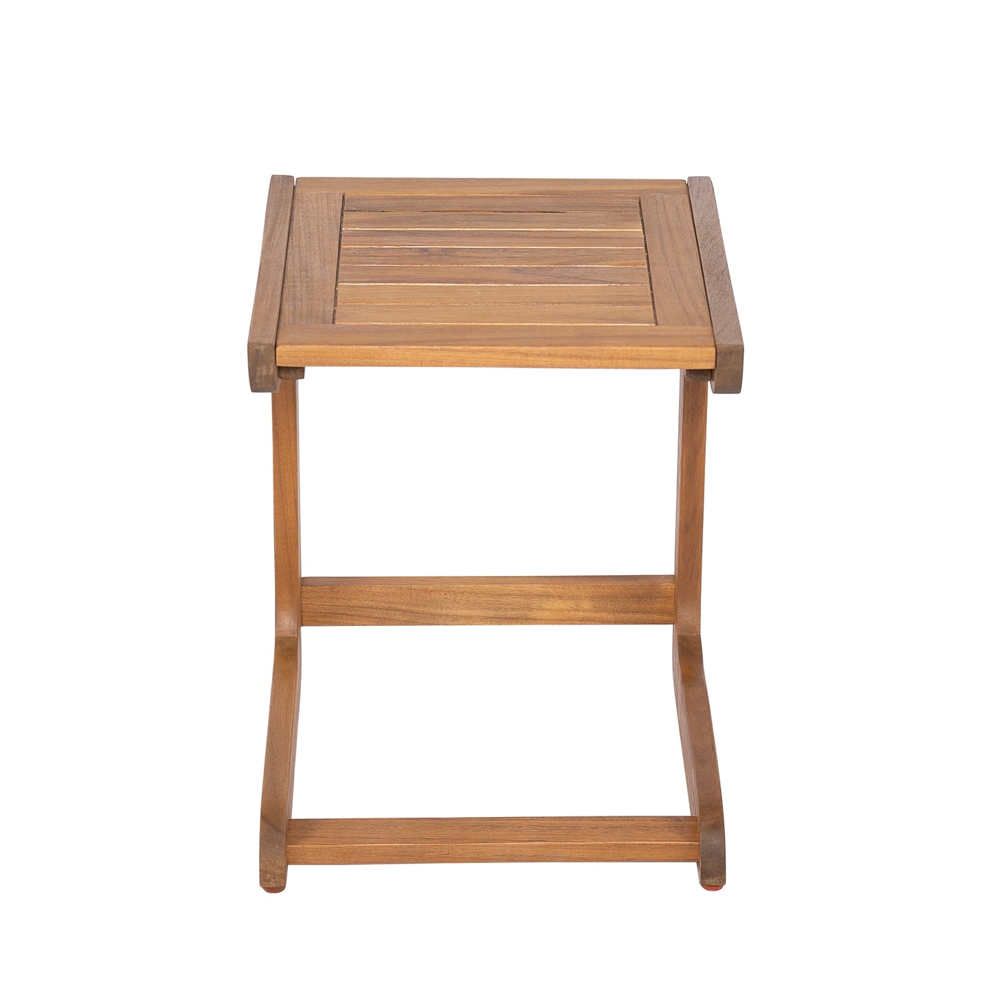 Ashwell C-shaped Acacia Wood Side Table