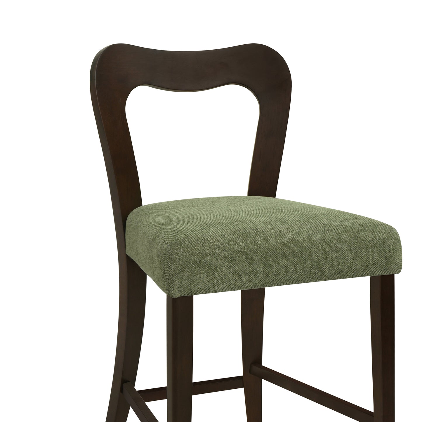 VintParlor 25.5 in. Modern Upholstered Counter Stools,Set of 2