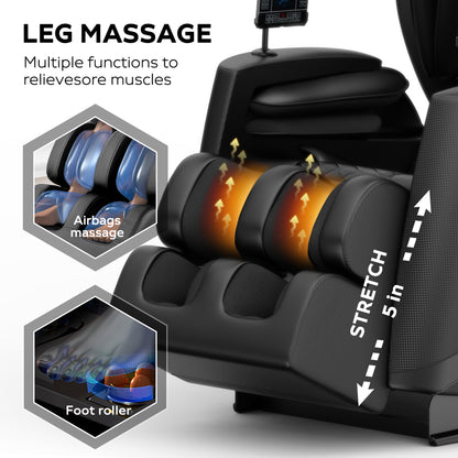 New Advanced Zero Gravity Full Body Massage Chair with Air Pressure Massage