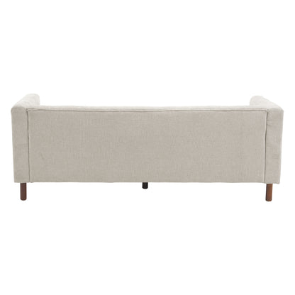 Noirae Upholstered Sofa Modern 3-seater Sofa Couch with Tufted