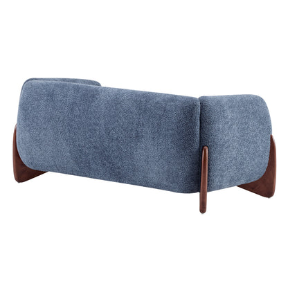 Amberlyn Modern Upholstered Loveseat