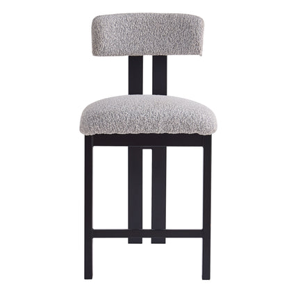Lodge Modern Upholstered Counter Stools, Set of 2