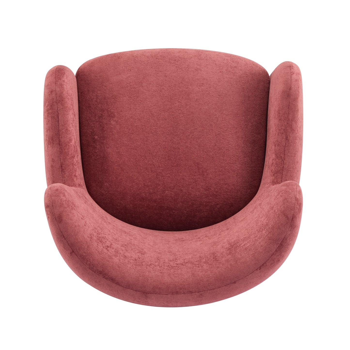 Zoe Fabric Wingback Accent Chairs Single Sofa