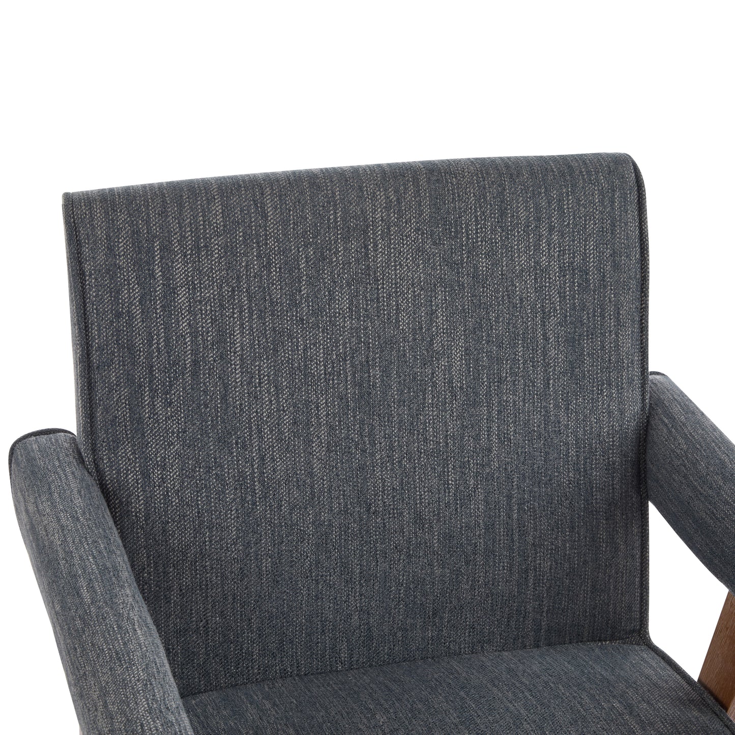 Soliner Indoor Fabric Solid Wood Dining Chair,Set of 2