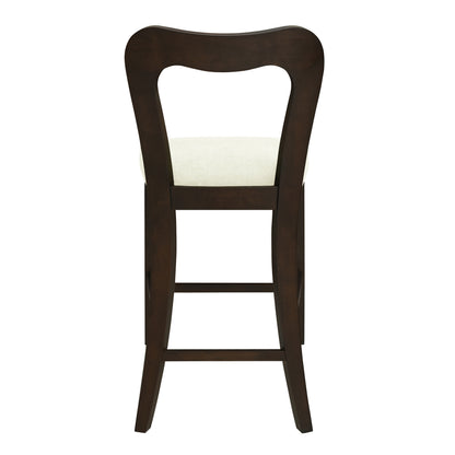 VintParlor 25.5 in. Modern Upholstered Counter Stools,Set of 2