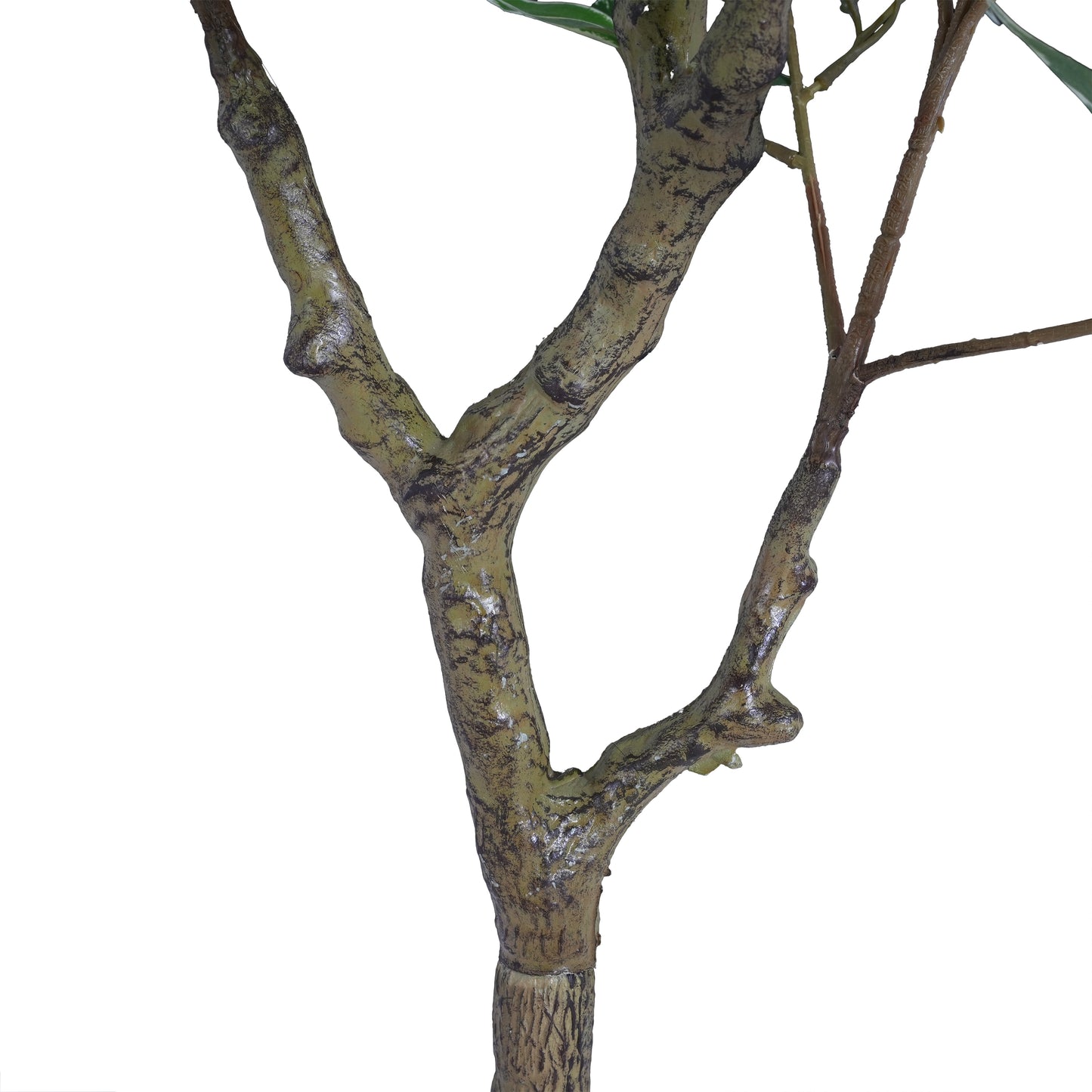 Marcellus 51" Artificial Ficus Tree with Black Plastic Pot